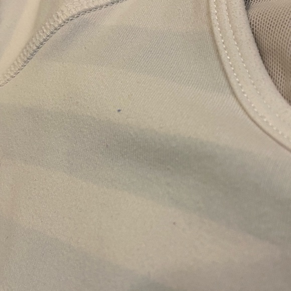 Rare Lululemon Top - White w/ Stripes - 4 - Picture 6 of 8